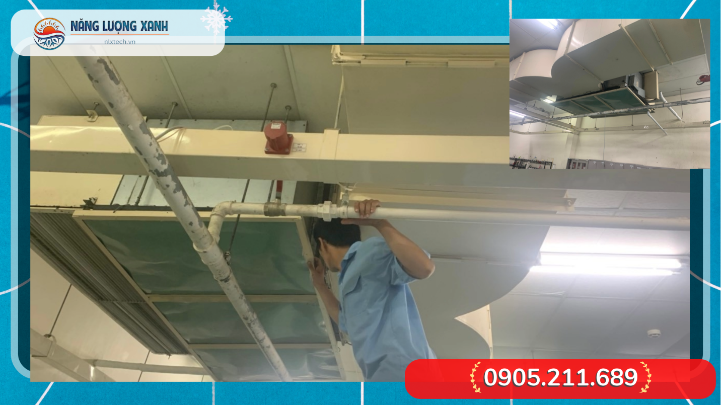 Hình Ảnh: Năng Lượng Xanh Tech_Vệ sinh máy lạnh